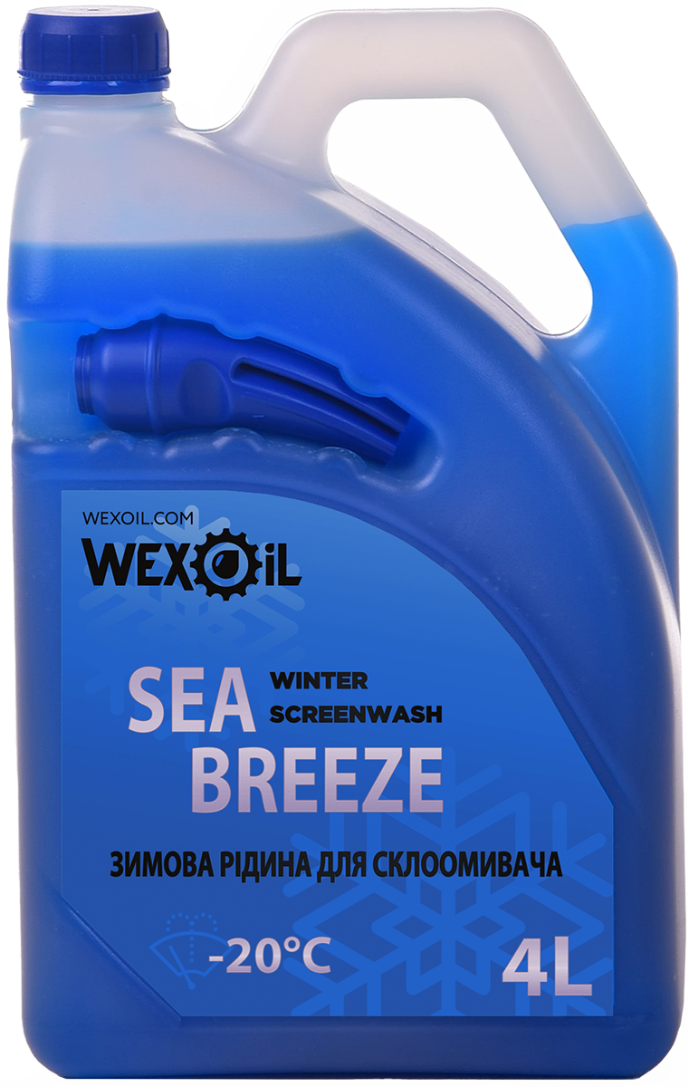 Склоомивач зимовий Wexoil Winter Screenwash Sea Breeze -20 4L